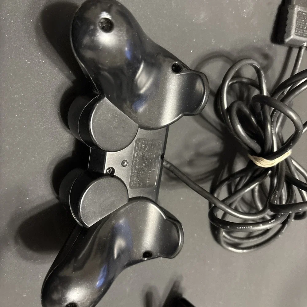 Lot of 2 Sony PlayStation PS2 DualShock 2 OEM Wired Controllers Untested